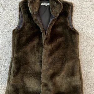 Wyatt Collection Faux Fur Vest